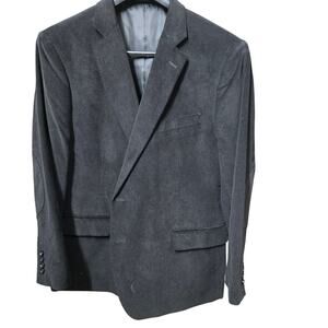 Stafford Corduroy Blazer Classic Fit Jacket Elbow Patches Mens 50R